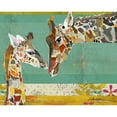 thumbnail image 3 of Anderson, Traci 24x20 Black Modern Framed Museum Art Print Titled - Giraffe and Calf, 3 of 5
