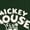 FOREST GREEN, variant on - Mickey Mouse Club Logo - Men's Sleeveless Graphic Tank