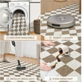 thumbnail image 4 of Washable Checke Rug x Low Pile Area Rug for Living Room Bedroom Nursery Modern Neutral Farmhouse Checkerboard Carpet Pet Kid Friendly, 4 of 9