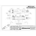 thumbnail image 4 of Hydraulic Cylinder 2.5 in bore x 6 in stroke tang hydraulic cylinder Welded Double Acting 3500 PSI, 4 of 6