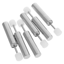 HONMEET 6-Piece Rubbish Bin Accessories Set with Cylindrical for Soft Closing Trash Can Lid