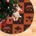 thumbnail image 5 of Coolnut Halloween Christmas Tree Skirt Halloween Tree Skirt, for Holiday Party Home Christmas Day Ornaments36", 5 of 6