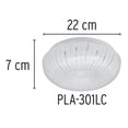 thumbnail image 2 of Luminario LED tipo plafón decorativo 8 W, luz cálida TRUPER PLA-301LC, 2 of 6