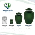 thumbnail image 2 of Praying Hands Cremation Urn - 6 Colors - 2 Sizes, 2 of 29