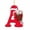 A, variant on Roiihwy 2D Acrylic Christmas Tree 26 Letter Pendant For Family Party And Gift Decor, 3.1in, B
