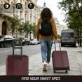 thumbnail image 3 of Halicool Valise Rigide de Cabine Extensible de 20 Pouces avec Roues Pivotantes, 3 of 8