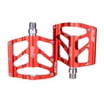 thumbnail image 1 of Ztto jt05 1 par de 1 par pedal plano impermeable polvo a prueba de polvo auto-lubricación 24 picos cambiantes Pedales Ciclo Ciclo Accesorios rojos Eigraketly OD002851-02B, 1 of 7