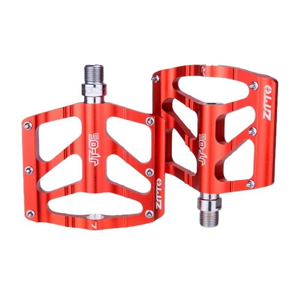 Ztto jt05 1 par de 1 par pedal plano impermeable polvo a prueba de polvo auto-lubricación 24 picos cambiantes Pedales Ciclo Ciclo Accesorios rojos Inevent OD002851-02B