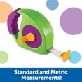 thumbnail image 4 of Tape Measure Learning Resources, juguete retráctil simple de 4 pies, 4 of 6