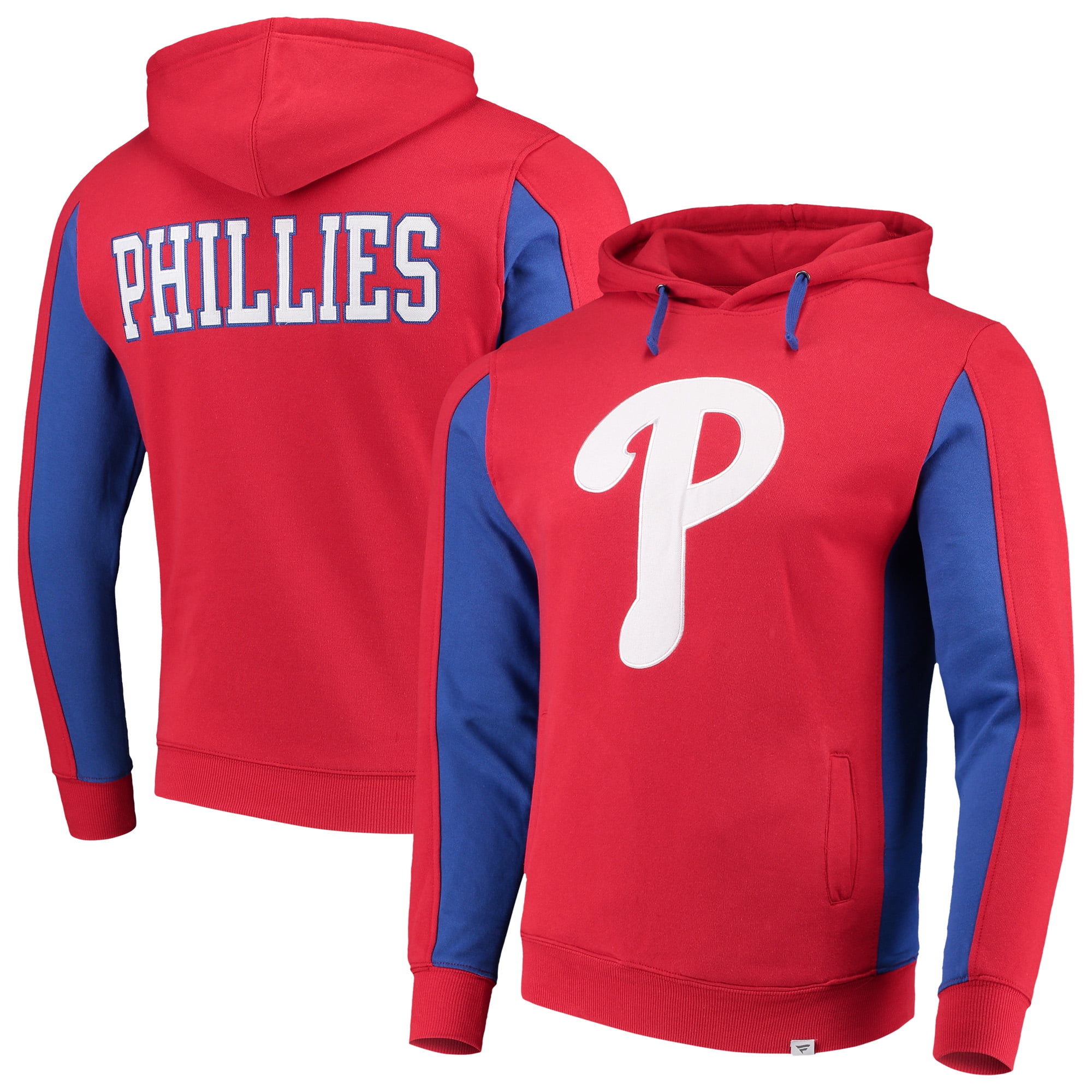 Philadelphia Phillies Fanatics Branded Team Logo Iconic Fleece Pullover ...