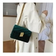 thumbnail image 6 of Luxury Handbags Velvet Crossbody Bag women Vintage bag Velour Special Lock Ladies Chain Messenger Bags, 6 of 6