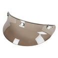 thumbnail image 1 of 3 Snap-Button Visor Shield Lens Visor Flip Up Wind Shield for Open Face Motorcycle Helmet, 1 of 7