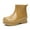 Brown, variant on Rain Boots Durable Rain Shoes Sole Footwear Outdoor Activities Comfortable Design Women Rubber Boots White 41