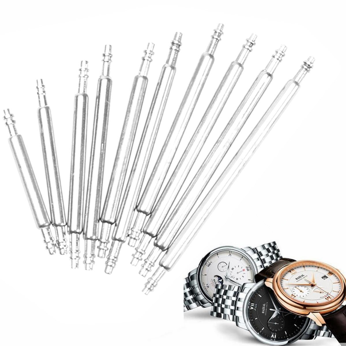 How To Measure Watch Band Spring Bar Pins Stainless Steel Watch Strap
