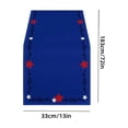 thumbnail image 2 of EGNMCR Memorial Day Decorations,4Th of July Decorations 4th Of July Decorative Tablecloth And Table Runner Independence Day Patriotic Table Linen Set Dining Table Home Decoration Linen tables runner, 2 of 6