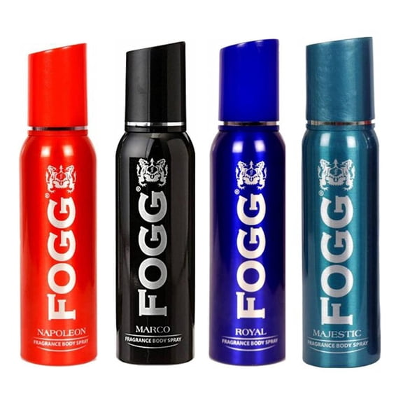 Fogg Fresh Body Spray For Men Combo Pack Of 4
