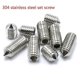 thumbnail image 1 of 50 tornillos prisioneros hexagonales de cabeza cónica M2 M3 M4 M5 M6 de acero inoxidable, 1 of 5