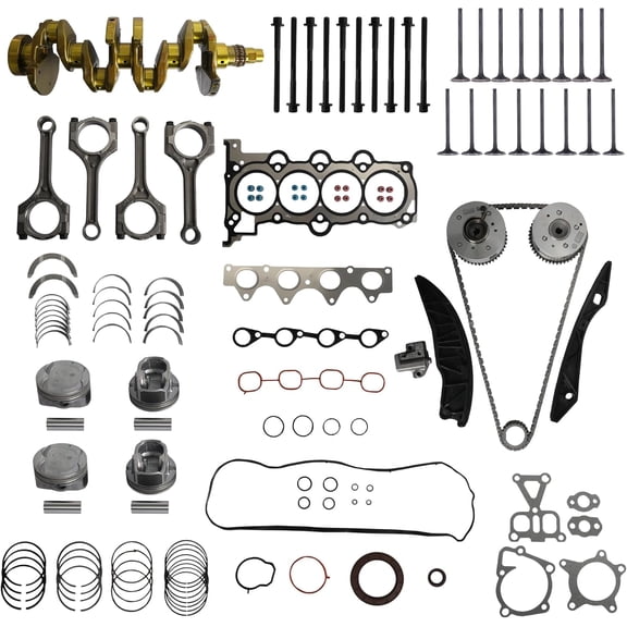 Engine Rebuild Kit Crankshaft Timing Chain Kit For Hyundai Creta Accent Elantra Kia Rio Soul 1.6L G4FG