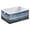 Large Bubbles And Colorful Stars Floating, variant on Fabric Storage Bins Foldable Cube For Home Organization Baskets Pattern Of Traditional Aztec