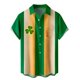 thumbnail image 3 of Camisa del Día de San Patricio para hombre, con estampado 3D, divertida camiseta de trébol verde, camisa informal de manga corta con botones para el Día de San Patricio para hombre, 3 of 5