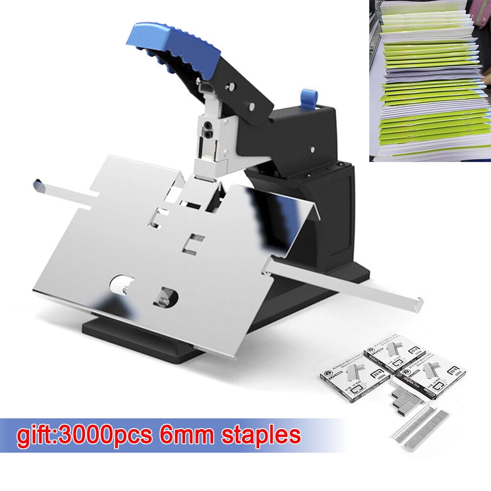 Manual Dual Flat and Saddle Stapler Stitcher Heavy Duty Binding Machine 6.5mm US
