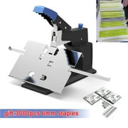 DENEST A3 Manual Flat Saddle Stitching Dual Stapler Binder Book Binding Machine 6.5mm