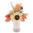 thumbnail image 4 of Flowers in Milk Jar - White, 4 of 5