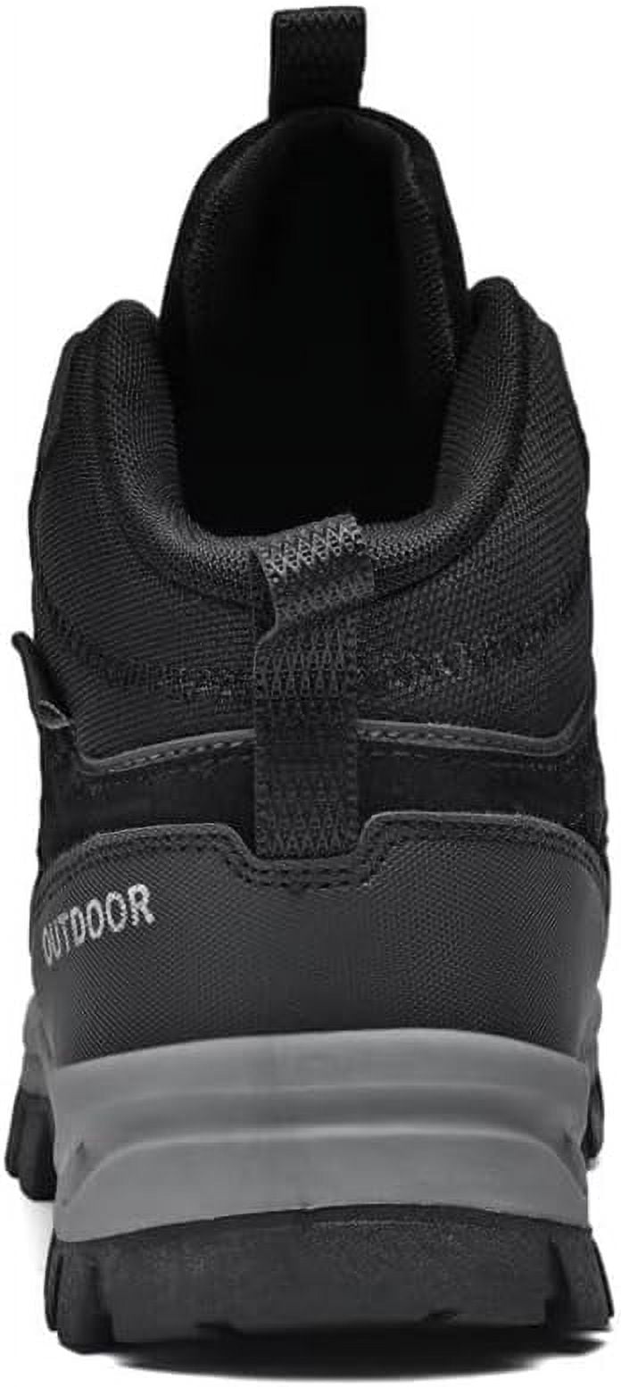 Hiking Shoes for Men with Arch Support Breathable Non-slip Lace-up Casual Walking Shoes Plus Size
