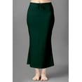 thumbnail image 5 of Trendmalls Lycra Spendex Saree Shapewear Petticoat for Women-P01-Dark Green, 5 of 6