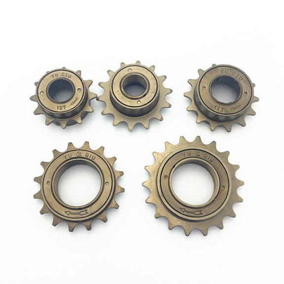 Bicycle Electric Vehicle 12T/14T/16T/18T Bike Single Speed Freewheel Sprocket Gear Steel Cycling Accessories 12T Fangkenuo