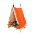 thumbnail image 4 of Bird Parrot Colgante Percha Tienda Jaula Cama Triángulo Hamaca naranja Zulema Hamaca triangular Parrot Perch, 4 of 7