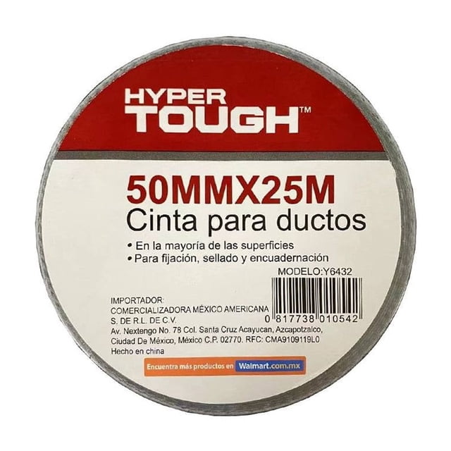 Cinta Cloth Hyper Tough Negro 38 mm x 10 m