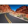 thumbnail image 2 of Bishop, Russ 14x11 Gold Ornate Wood Framed with Double Matting Museum Art Print Titled - Park scenic byway-Valley of Fire State Park-Nevada-USA, 2 of 4