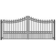 Moscow Style Iron Wrought Gate 14' High Quality Driveway Gates Ornamental Dual Swing Gates 14'