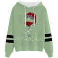 thumbnail image 1 of WILLBEST Sudadera con Capucha Sudadera con Capucha y Cordón con Estampado Navideño Informal para Mujer Chica​​, 1 of 3