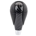 thumbnail image 1 of Perilla de palanca de cambios de fibra de carbono para coche, cabezal de palanca de cambios de cuero genuino apto para ES300 GS300 IS250 LS400 Jadeshay  A, 1 of 8