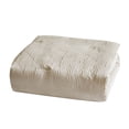 thumbnail image 3 of 5th Avenue Lux Noelle 7 Piece Luxurious Gold Comforter Bedding Set, Queen, 3 of 8