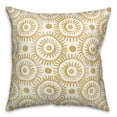 thumbnail image 2 of Creative Products Boho Circles Yellow 18 x 18 Indoor / Outdoor Pillow, 2 of 3