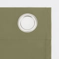 thumbnail image 5 of Sun Zero Cyrus Thermal 100% Blackout Grommet Curtain Panel, 40"X96", Olive Green, 5 of 10