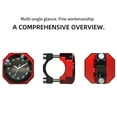 thumbnail image 3 of Aluminum Alloy Motorcycle Clock Waterproof Mount Quartz Clock Watch Luminous, 3 of 5
