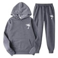 thumbnail image 4 of Hiijoy Boys Fall Outfits Casual Long Sleeve Hoodie Sweatpants Set Kids Athletic Sweatsuit, 4 of 4