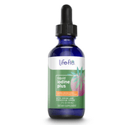 Life-Flo Iodine Plus Drops 150mcg | Healthy Thyroid, Energy & Metabolism Support | Orange Flavor | 2oz, About 320 Serv.