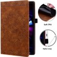 thumbnail image 5 of Case for Samsung Galaxy Tab A7 Lite 8.7 Inch (SM-T220/T225/T227) Tablet, Mandala Embossed Design with Elastic, 5 of 5