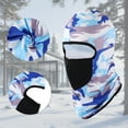 thumbnail image 4 of Ofertas Únicas 1 Pc Máscara Facial Balaclava Camuflaje Azul Cielo, 4 of 5