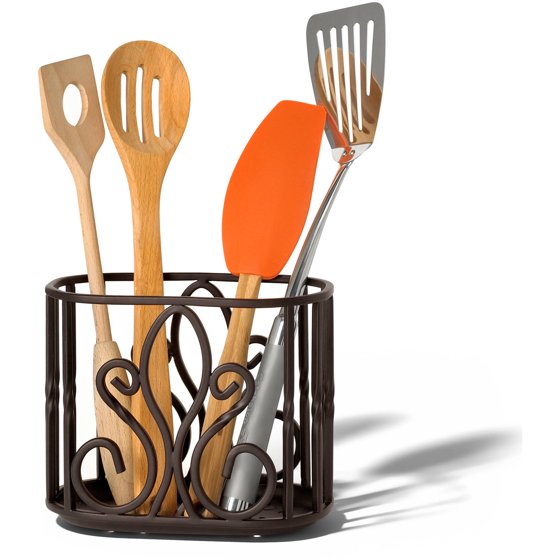 Spectrum Patrice Utensil Holder, Bronze