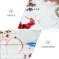 thumbnail image 2 of 50pcs Diy Hair Hoops Handmade Blank Hair Hoops Accessory Hair Hoop Making Supplies, 2 of 9