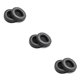 thumbnail image 3 of Sidaley 1 par de almohadillas de esponja de PU para auriculares, portátil, a prueba de polvo, lavable, reemplazo de copa de auriculares, barra de red, Type2 NO2, 3 of 6