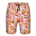thumbnail image 3 of Balery Funny Food Traje de Baño Estilo Hawaiano para Hombre, Shorts de Secado Rápido con Bolsillos-Large, 3 of 6
