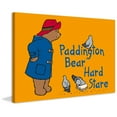 Paddington Bear Hard Stare Art Print on Premium Canvas