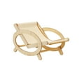 thumbnail image 3 of MERIGLARE Cat Hammock Bed Adjustable Cat Lounge Chair for Indoor Cat Rabbit Small Dogs Sisal Cushion, 3 of 9
